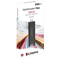 Флеш-накопичувач USB3.2 256GB Type-C Kingston DataTraveler Max Black (DTMAX/256GB)