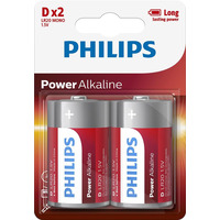 Philips Батарейка Power Alkaline лужна DLR20) блістер, 2 шт