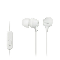 Sony Навушники MDR-EX15AP In-ear Mic Білий