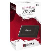 Накопитель внешний SSD Portable USB 2.0ТB Kingston SXS1000 Black (SXS1000/2000G)