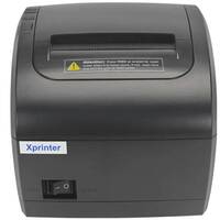 Печатная машина чеков Xprinter XP-Q838L (термопечать, 230 мм/с, лента 80 мм, USB+Lan, авторезка, черный)