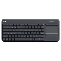 Клавиатура беспроводная Logitech K400 Plus Black (920-007145)