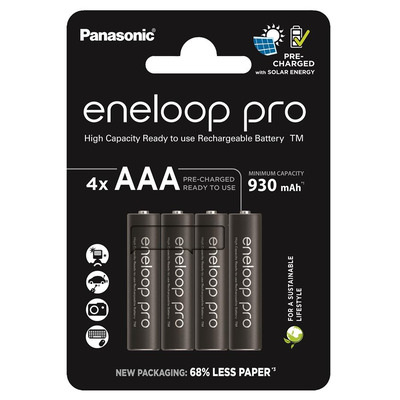 Акумулятор Panasonic Eneloop NI-MH  Pro AAA 930 мАч, 4 шт.