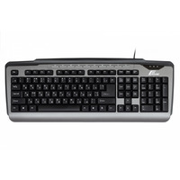 Клавіатура Frime Classic Keyboard Black-Silver USB (FKBB0323)