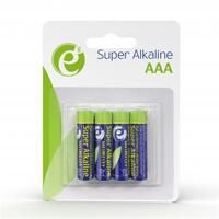 Батарейка EnerGenie Super Alkaline AAA/LR03 BL 4 шт (EG-BA-AAA4-01)