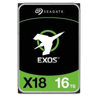 Накопитель HDD 3.5" SATA 16.0TB Seagate Exos X18 7200rpm 256MB (ST16000NM000J)