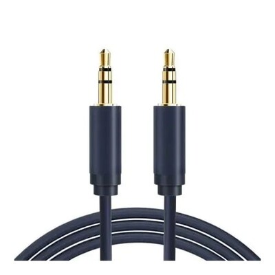 Кабель Cabletime Audio 3.5 мм - 3.5 мм (M/M), 1 м, Black, 3 pin (CF15H)