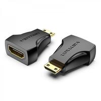 Адаптер Vention HDMI - mini-HDMI (F/M), черный (AISBO)