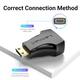 Адаптер Vention HDMI - mini-HDMI (F/M), черный (AISBO)