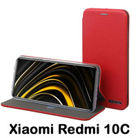 Чeхол-книжка BeCover Exclusive для Xiaomi Redmi 10C Burgundy Red (707948)