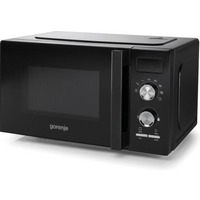 Микроволновая печь Gorenje, 20л, мех. управл., 800Вт, дисплей, черный