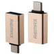 Адаптер Remax Glance USB-USB Type-C RA-OTG1 Gold (6954851289753)