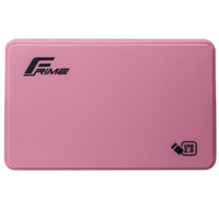 Внешний карман Frime SATA HDD/SSD 2.5", USB 2.0, Plastic, Pink (FHE12.25U20)