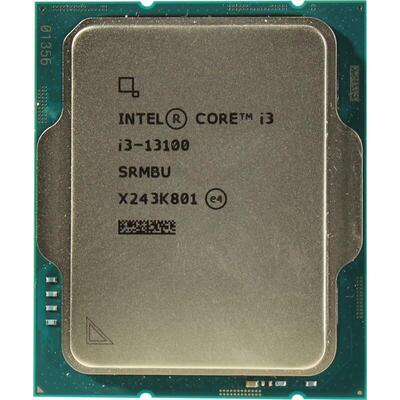 Процессор Intel Core i3 13100 3.4GHz (12MB, Raptor Lake, 60W, S1700) Tray (CM8071505092202)