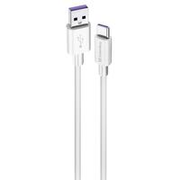 Кабель ColorWay USB-USB Type-C, 5.0А, 1м, White (CW-CBUC019-WH)