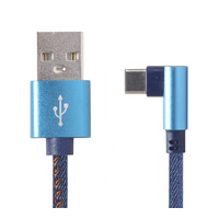 Кабель Cablexpert USB - USB Type-C V 2.0 (M/M), премиум, 1 м, синий (CC-USB2J-AMCML-1M-BL) 