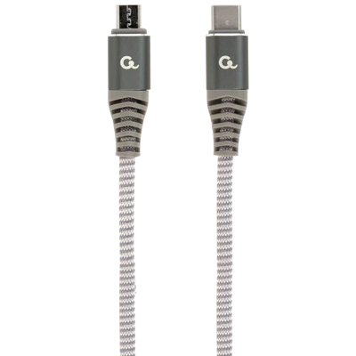 Кабель Cablexpert CC-USB2B-CMMBM-1.5M USB-C/USB micro-B 1.5 м 2.4A