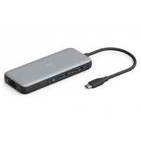 Док-станція DIGITUS USB-C > 2xHDMI/2xUSB-A/USB-C/SD/MicroSD/RJ54