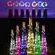 Світлодіодна гірлянда ColorWay (CW-GC-20L2BMC) пробка для пляшки на батарейках 20LED, 2м, 5шт/уп, кольорова