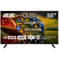 Телевізор 2E QLED 55A77Q Google TV