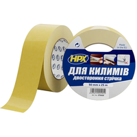 Стрічка двохстороння для фіксації килимків HPX CT5025 CARPET TAPE 50мм х 25м