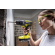 Шурупокрут-дриль ударний акумуляторний Ryobi ONE+ HP RPD18X-242S 18В 1х2А·год 1х4А·год ЗП 95Нм 500·2100об·хв 1.3кг сумка