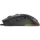 Мишка Sandberg FlexCover 6D Gamer Mouse RGB, ігрова, 12800 dpi., 6кн.Huano чорна