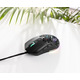 Мишка Sandberg FlexCover 6D Gamer Mouse RGB, ігрова, 12800 dpi., 6кн.Huano чорна