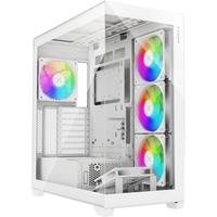 Корпус Xilence XILENT GLEAM ARGB X818.W.ARGB, без БЖ ATX WHITE