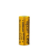 Акумулятор Vapcell 18500 L22 Li-Ion 2200mAh 1шт