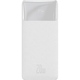 УМБ Baseus Bipow 30000mAh 20W, MicroUSB, 2xUSB,1xType-C In/Out PD,QC 3.0 White