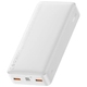 УМБ Baseus Bipow 20000mAh 20W, MicroUSB, 2xUSB,1xType-C In/Out PD3.0,QC3.0 White