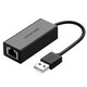 Перехідник USB 2.0 --> Ethernet RJ45 100Mb CR110 чорний UGREEN