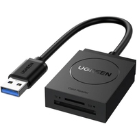 Card Reader USB 3.0 2-слота SD/TF Card 0,15 м кабель CR127 Ugreen