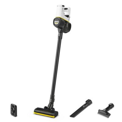 Пилосос Karcher бездротовий VC 4 Cordless myHome, конт пил -0.65л, автон. роб. до 30хв, вага-2.4кг, білий