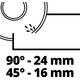 Einhell Плиткорез аккум TE-TC 18/115 Li - Solo, 18В, PXC, 3800 об/мин, диск 115х22.2 мм, рез 24 мм