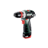 Шуруповерт-дриль Metabo POWERMAXX BS BL Q, акумуляторний, Li-Power, 2*12 В, 2 Аг (601749500)