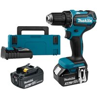 Шурупокрут-дриль акумуляторний Makita DDF485RFJ 18В 2х3А·год 27·50Нм 0-500·0-1900об·хв 1.4кг