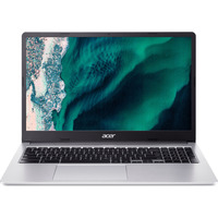 Ноутбук Acer Chromebook CB315-4HT 15" FHD IPS Touch, Intel C N4500, 4GB, F128GB, UMA, ChromeOS, сріблястий