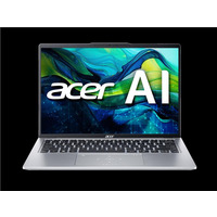 Ноутбук Acer Swift Go 14 SFG14-73 14" 2.2k IPS, Intel U5-125H, 16GB, F1TB, UMA, Lin, серебристый