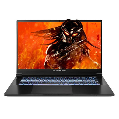 Ноутбук Dream Machines RG4050-17 17.3FHD IPS, Intel i7-14650HX, 32GB, F1TB, NVD4050-6, DOS, чорний