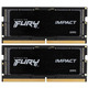 Модуль памяти SO-DIMM 2x32GB/5600 DDR5 Kingston Fury Impact (KF556S40IBK2-64)