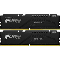 Модуль памяти DDR5 2x32GB/5200 Kingston Fury Beast Black (KF552C36BBEK2-64)