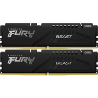 Модуль памяти DDR5 2x8GB/5200 Kingston Fury Beast Black (KF552C36BBEK2-16)