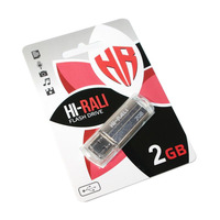 Флеш-накопитель USB 2GB Hi-Rali Corsair Series Silver (HI-2GBCORSL)