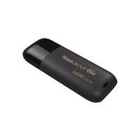 Флеш-накопитель USB3.1 64GB Team C175 Pearl Black (TC175364GB01)