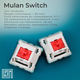 Клавиатура беспроводная Epomaker EP64 60% Mulan Switch Hot-Swap (2.4G/BT/USB) RGB UA White (EP64-W-M)