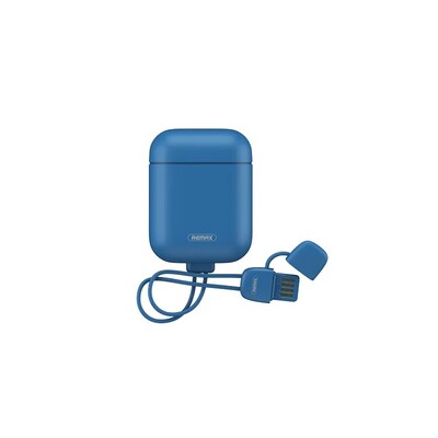 Чeхол Remax RC-A6 Airpod charger для Apple AirPods Blue (6954851232353)