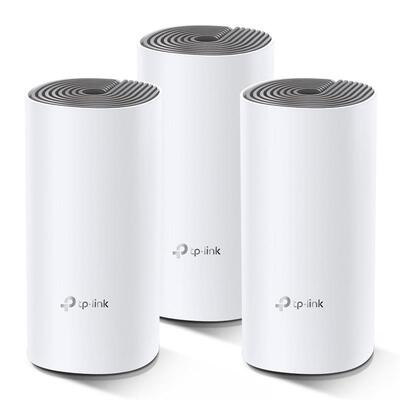 Система WiFi-Mesh TP-LINK Deco E4 AC1200, 2xFE LAN/WAN, 3мод