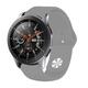 Силиконовый ремешок BeCover для Samsung Galaxy Watch 46mm/Watch 3 45mm/Gear S3 Classic/Gear S3 Frontier Gray (706320)